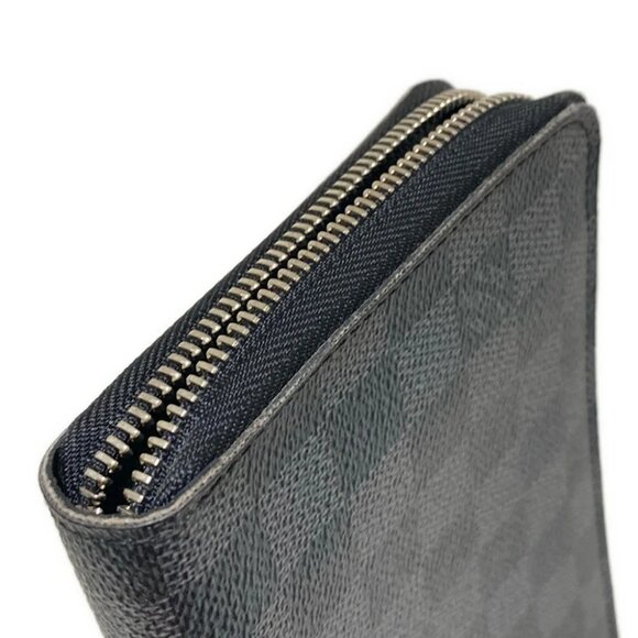Auth LOUIS VUITTON Zippy Organizer N63077 Damier Graphite - CA0196 Long Wallet - Picture 5 of 6